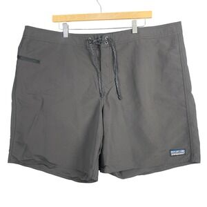 Patagonia Mens Wavefarer Board Shorts 44 Ink Black 86623 SP23 Swim Trunks 8 Inch